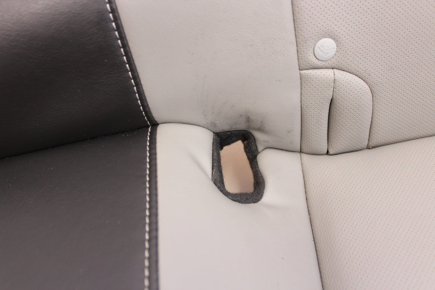 2011 Chevy Camaro SS Rear Back Seat Titanium Leather Seats Seat OEM