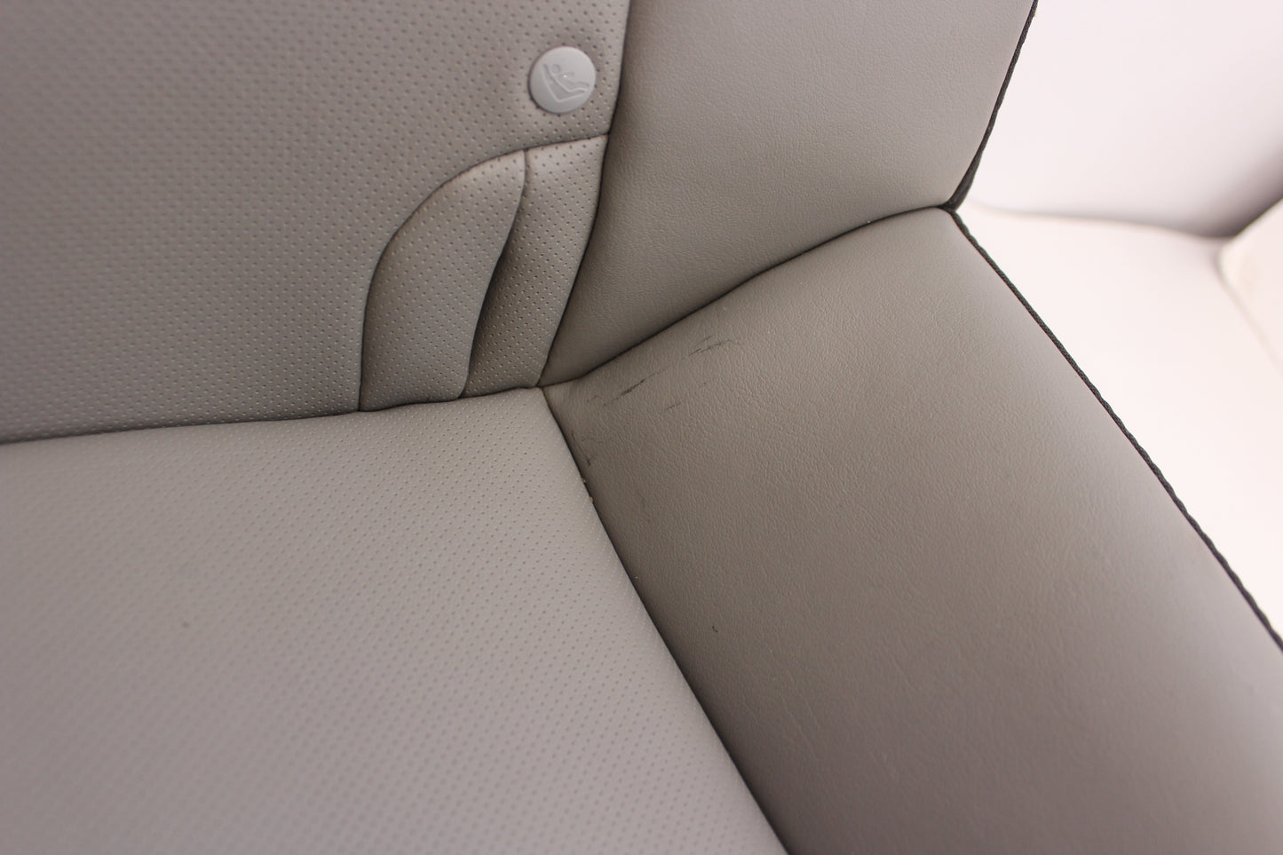 2011 Chevy Camaro SS Rear Back Seat Titanium Leather Seats Seat OEM