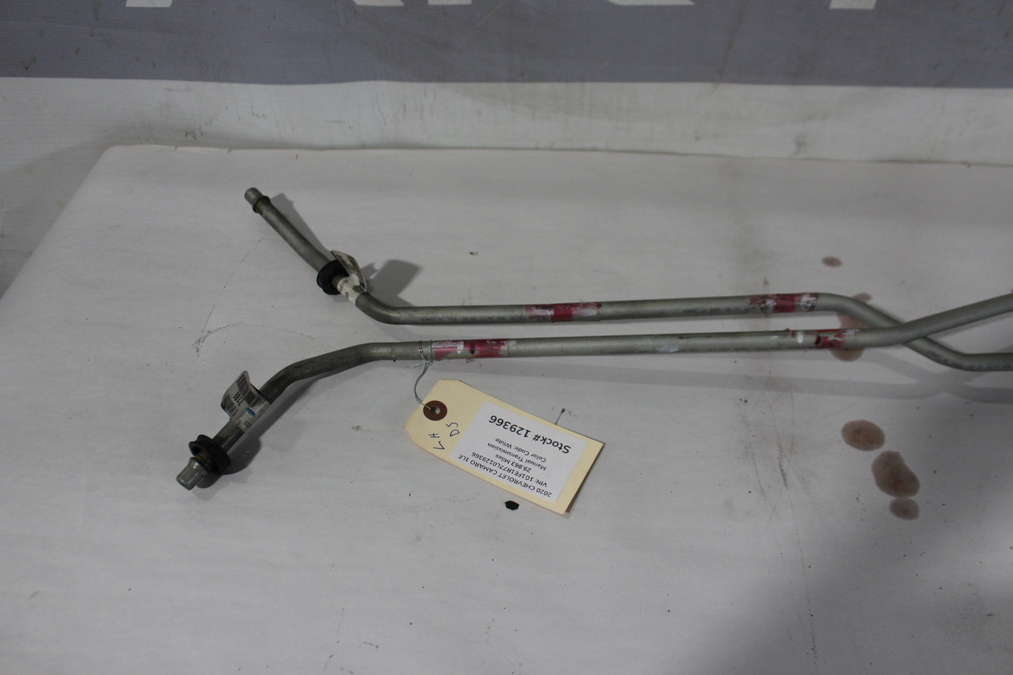 2020 Chevrolet Camaro 1LE Rear End Differential Coolant Cooler Lines 78004136 77569255 OEM - Day's Parts Yard