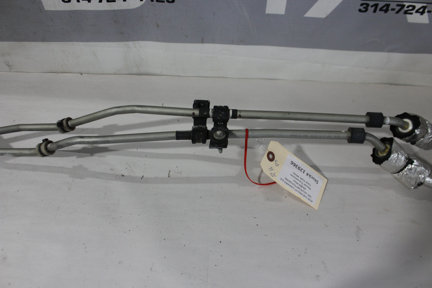 2020 Chevrolet Camaro 1LE Rear End Differential Coolant Cooler Lines 78004136 77569255 OEM - Day's Parts Yard