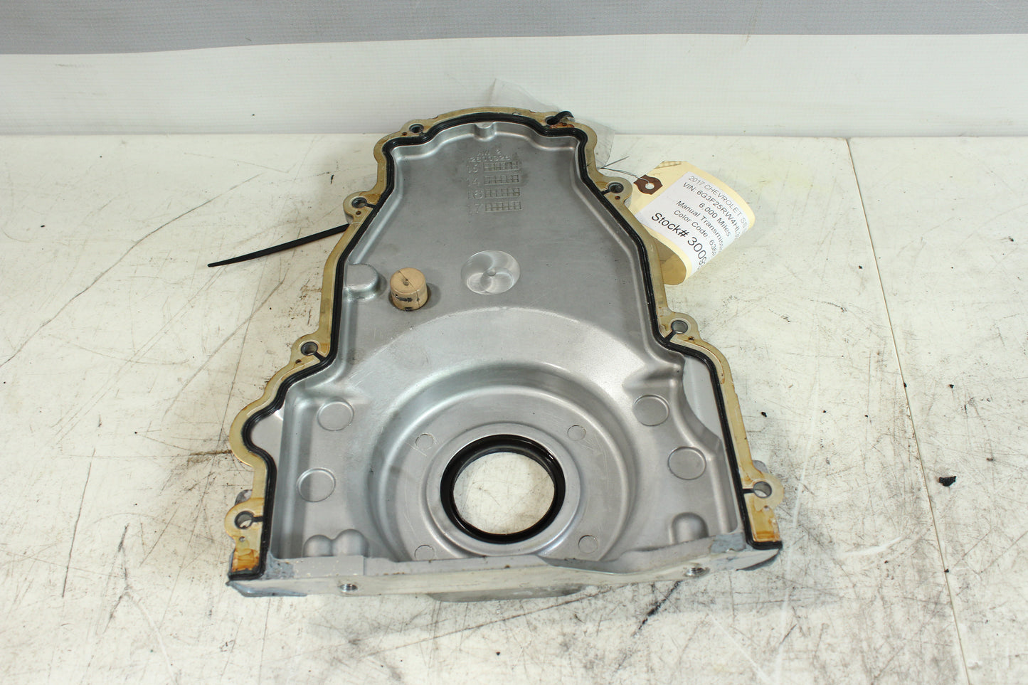 2017 Chevy SS Sedan Engine Timing Chain Front Cover w/ Hardware 12600326 OEM - Day's Parts Yard