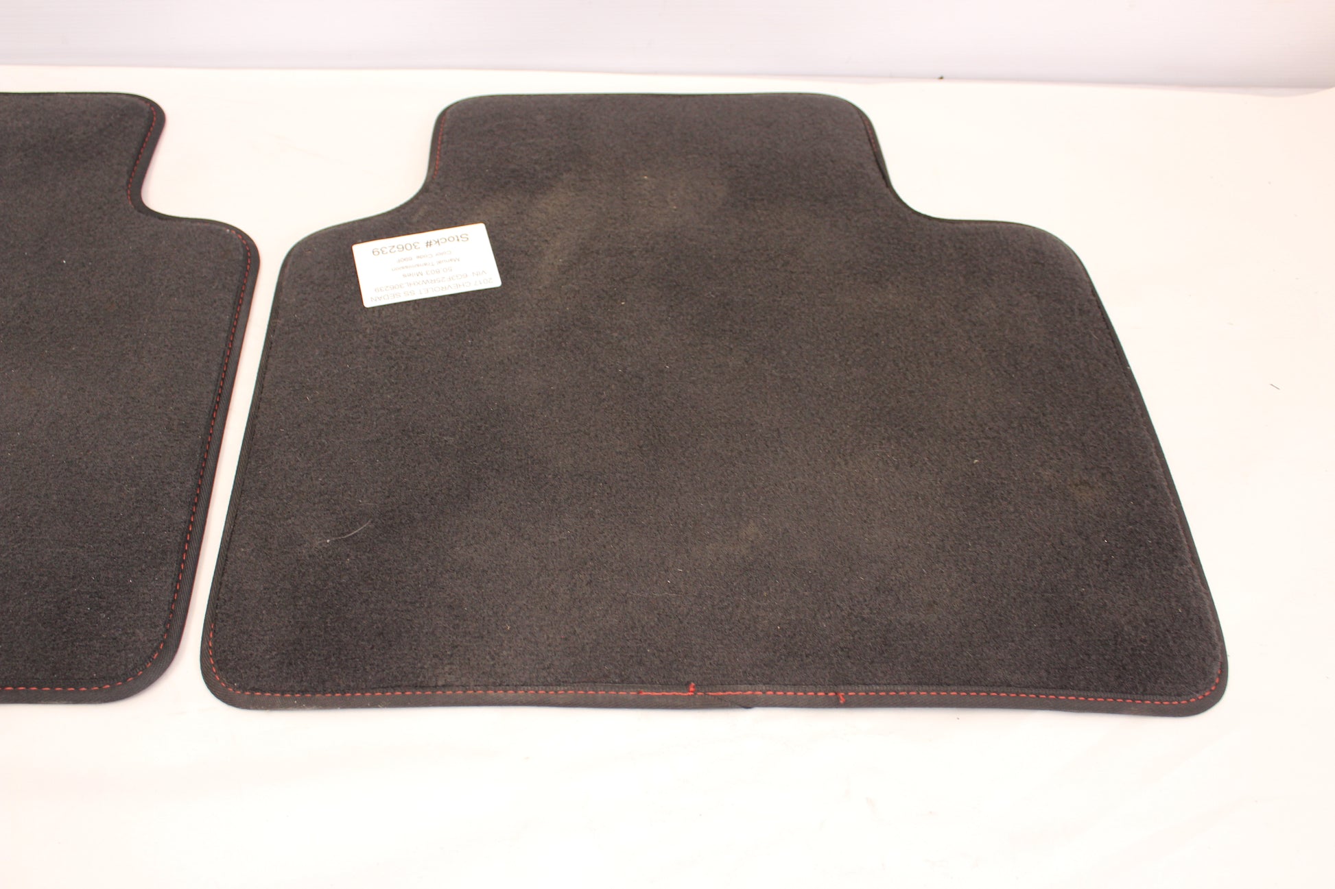 2017 Chevy SS Sedan Rear Floor Mats Mat OEM - Day's Parts Yard