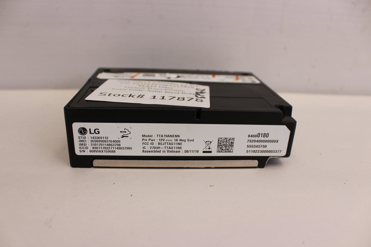 2019 Chevy Camaro SS 1LE OnStar Communication Control 84600180 OEM
