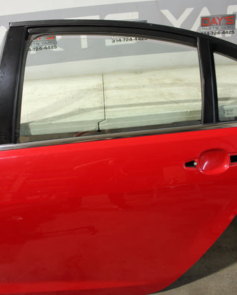 2008 Pontiac G8 GT Rear LH Driver Exterior Door Red OEM
