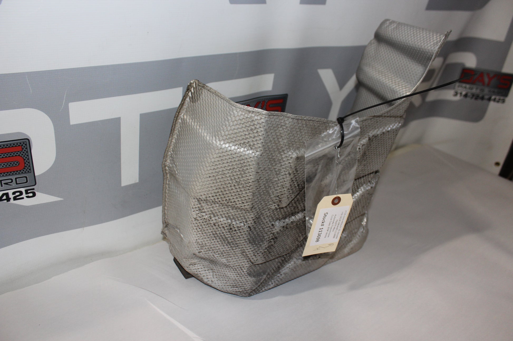 2015 Chevy SS Sedan RH Passenger Muffler Heat Shield OEM - Day's Parts Yard