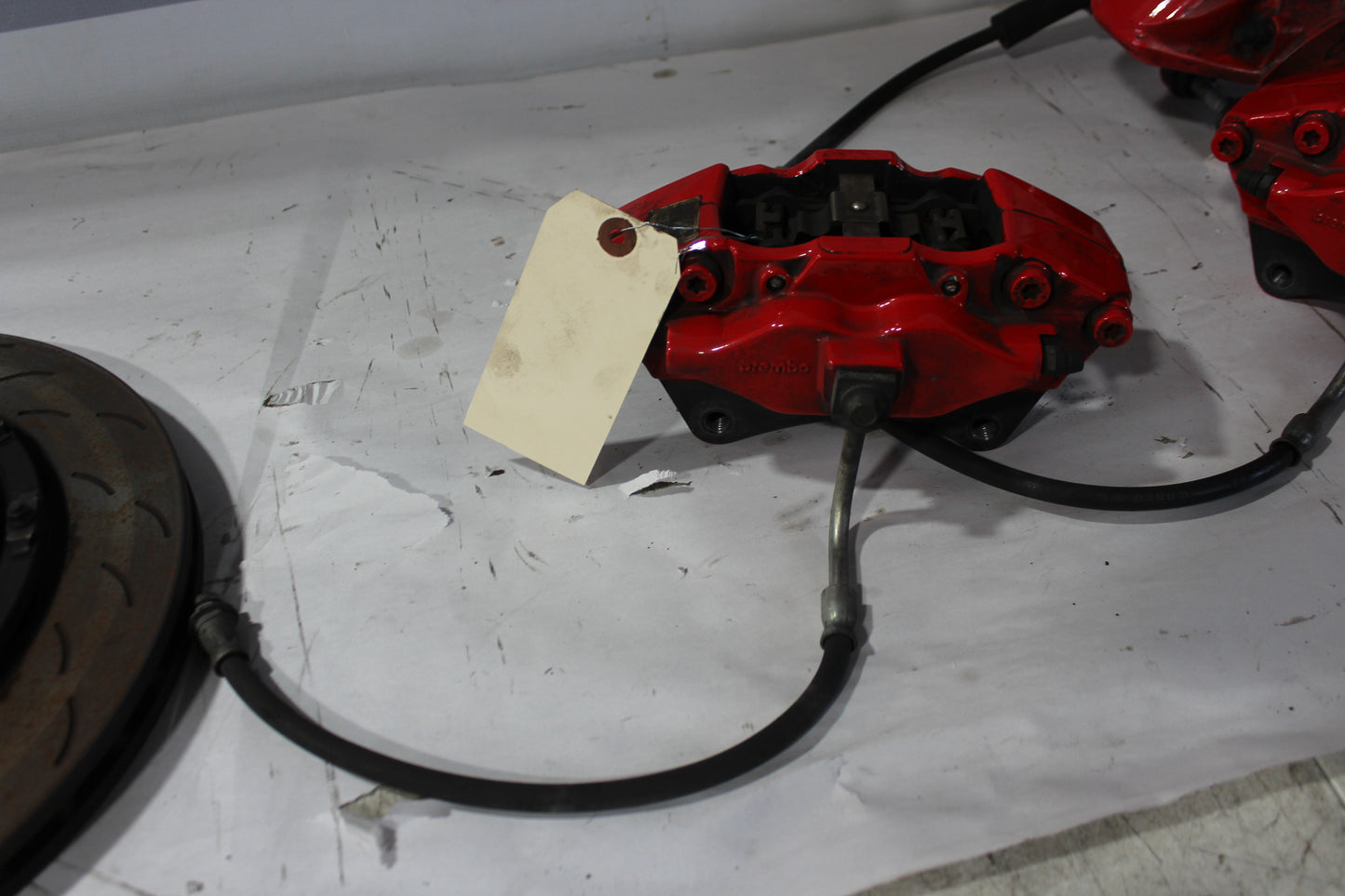 2017 Chevy Corvette Grand Sport 2LT Brembo Brake Calipers and Rotors OEM