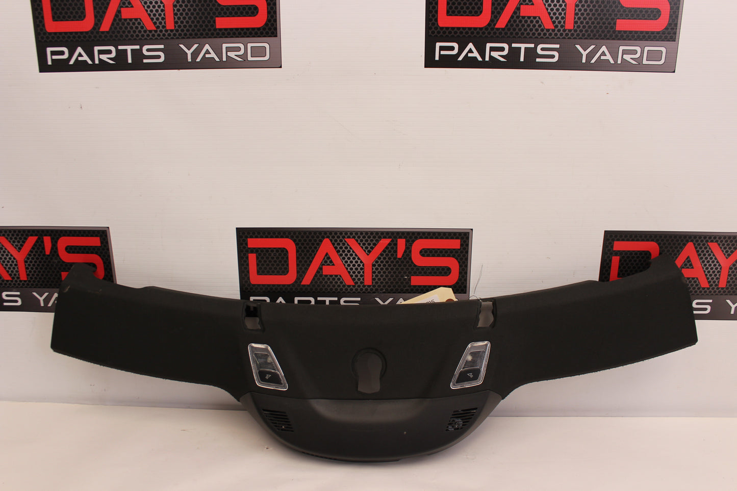 2017 Chevy Corvette Grand Sport 2LT Corvette Overhead Roof Console Header Trim Black OEM