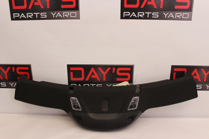 2017 Chevy Corvette Grand Sport 2LT Corvette Overhead Roof Console Header Trim Black OEM