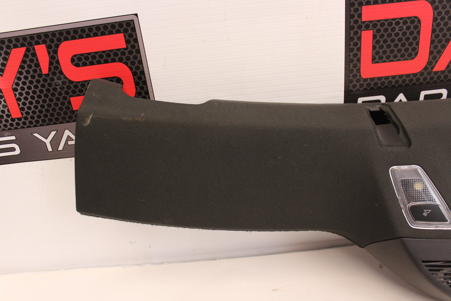 2017 Chevy Corvette Grand Sport 2LT Corvette Overhead Roof Console Header Trim Black OEM