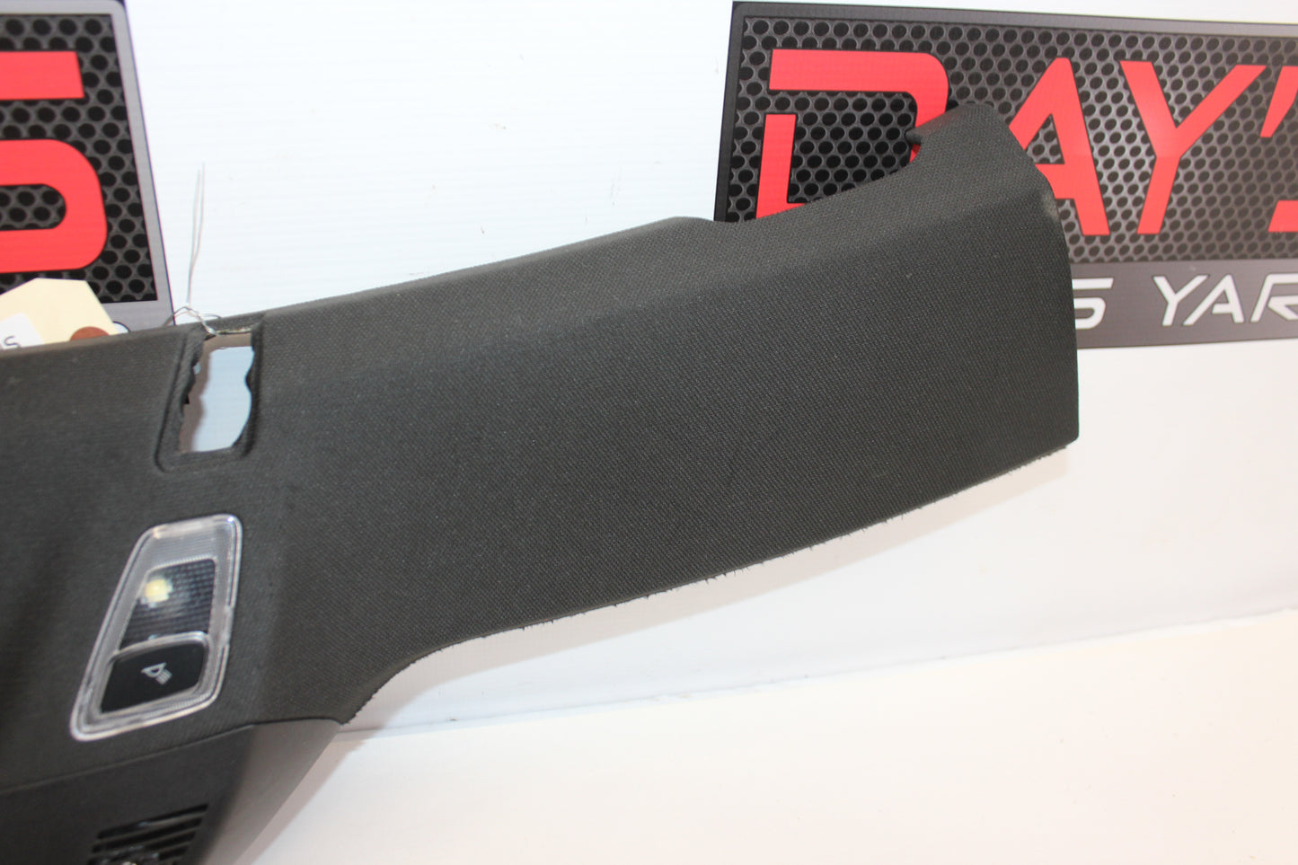 2017 Chevy Corvette Grand Sport 2LT Corvette Overhead Roof Console Header Trim Black OEM