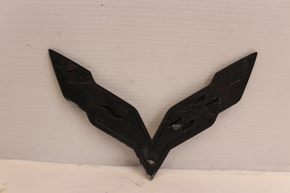 2017 Chevy Corvette Grand Sport 2LT Rear Trunk Emblem Badge 23168615 OEM - Day's Parts Yard