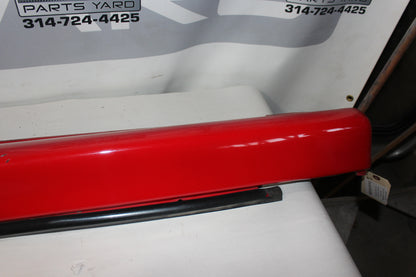 2006 Pontiac GTO LH Driver Rocker Molding Panel Red OEM - Day's Parts Yard