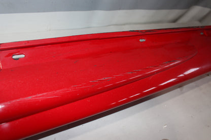 2006 Pontiac GTO LH Driver Rocker Molding Panel Red OEM - Day's Parts Yard