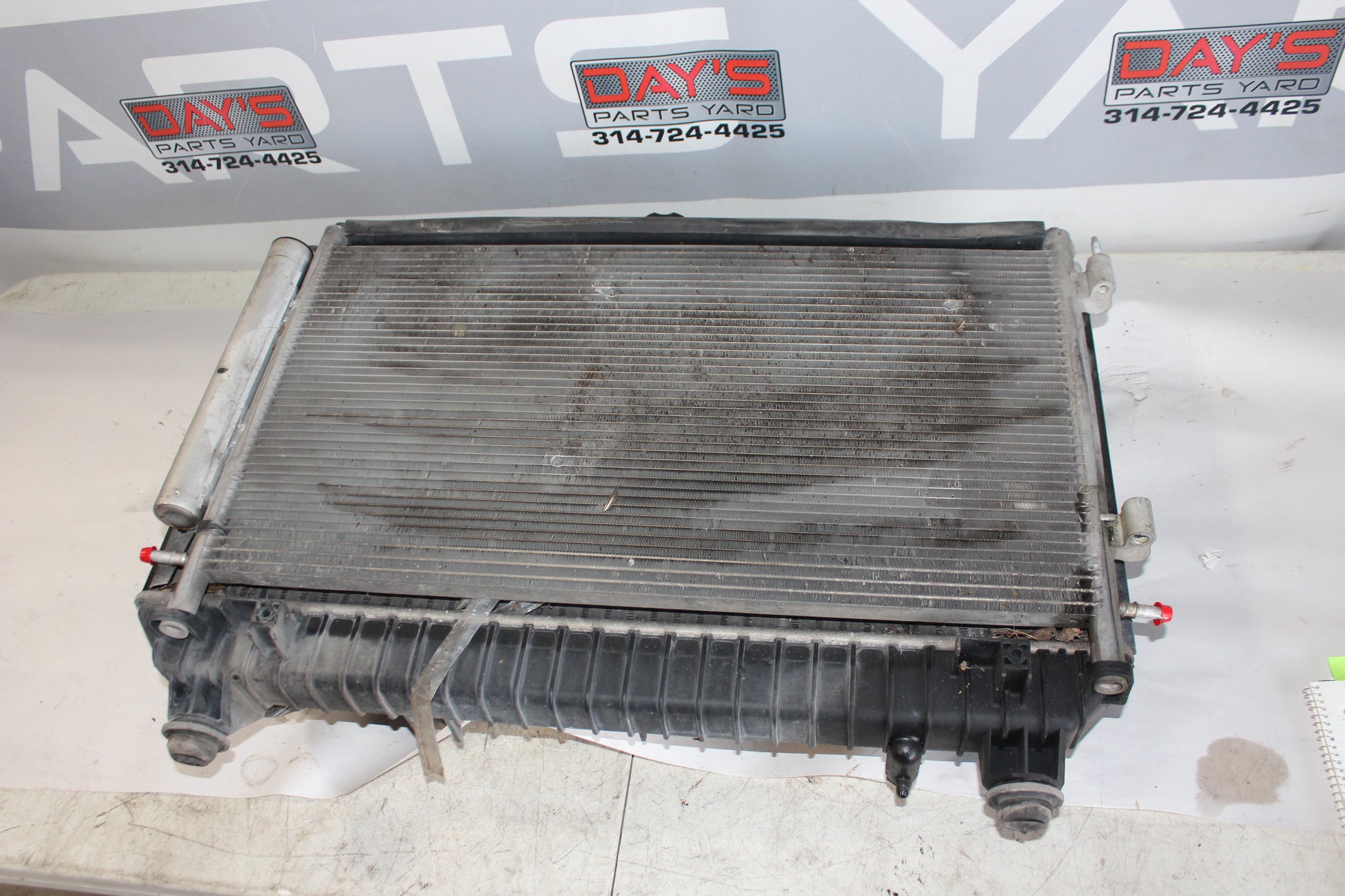 2015 Chevy Camaro SS 1LE Cooler Assembly Radiator AC Condenser Duel Electric Fan OEM - Day's Parts Yard