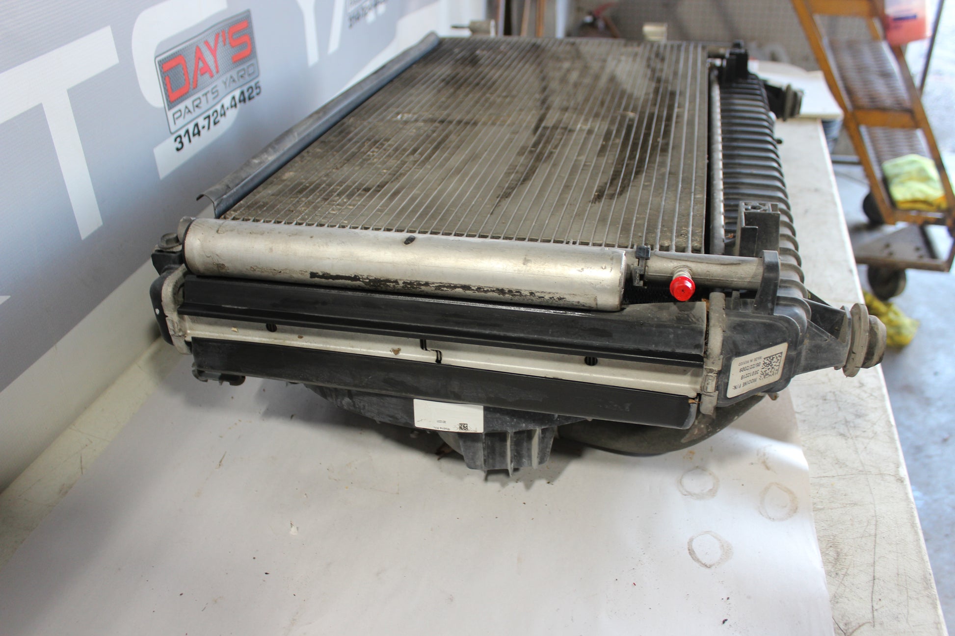 2015 Chevy Camaro SS 1LE Cooler Assembly Radiator AC Condenser Duel Electric Fan OEM - Day's Parts Yard