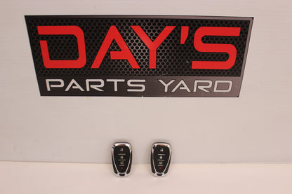 2017 Chevy Camaro SS 1LE 2 Key Fobs OEM