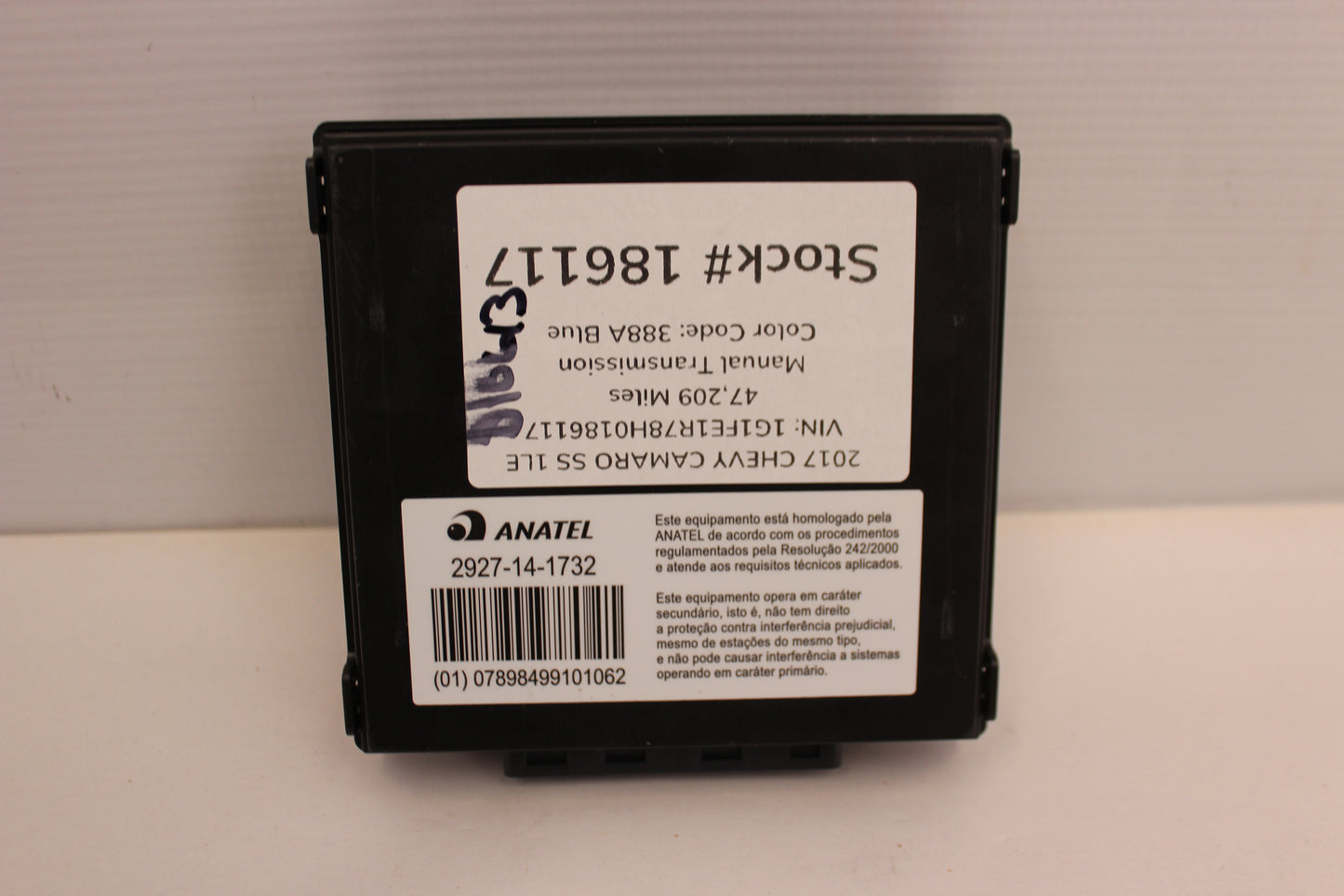 2017 Chevy Camaro SS 1LE Keyless Entry Module OEM