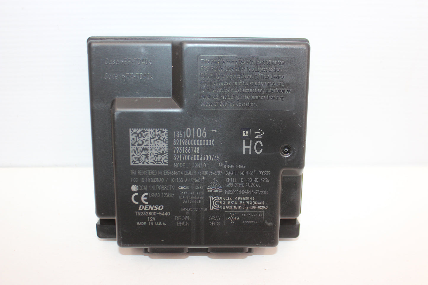 2017 Chevy Camaro SS 1LE Keyless Entry Module OEM