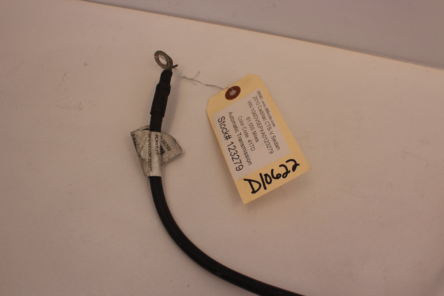 2010 Cadillac CTS-V Sedan Battery Cable 20998299 OEM