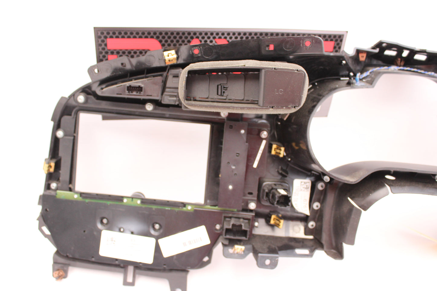2015 Chevy Corvette Z06 Dash Climate Radio Control Switch Air Vent Bezel 23218535 OEM - Day's Parts Yard
