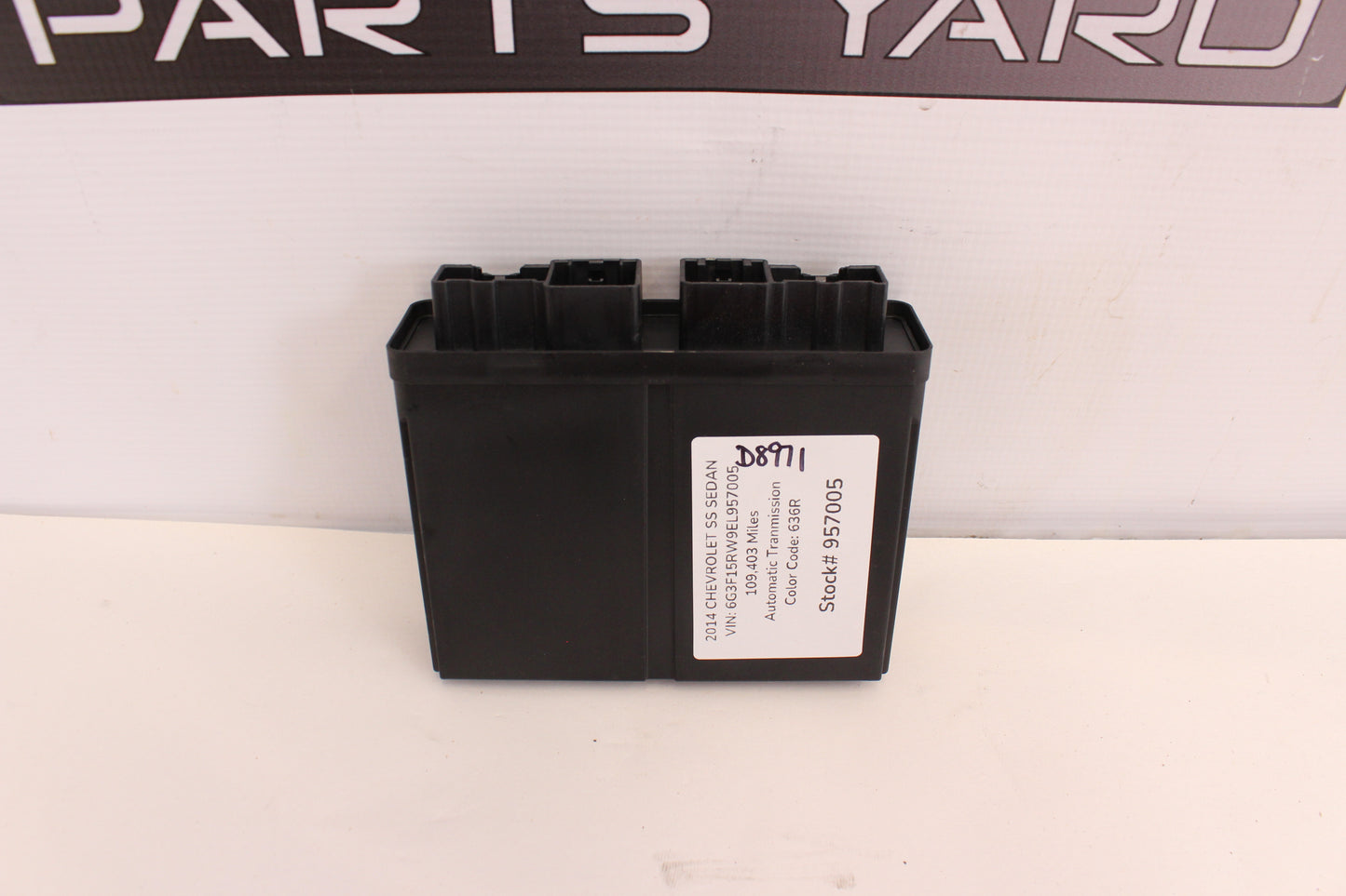 2014 Chevy SS Sedan Keyless Entry Module 13580551 OEM