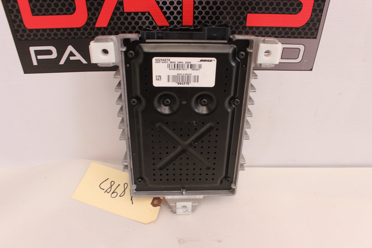 2014 Chevy SS Sedan Radio Bose Amplifier Amp 92294276 OEM