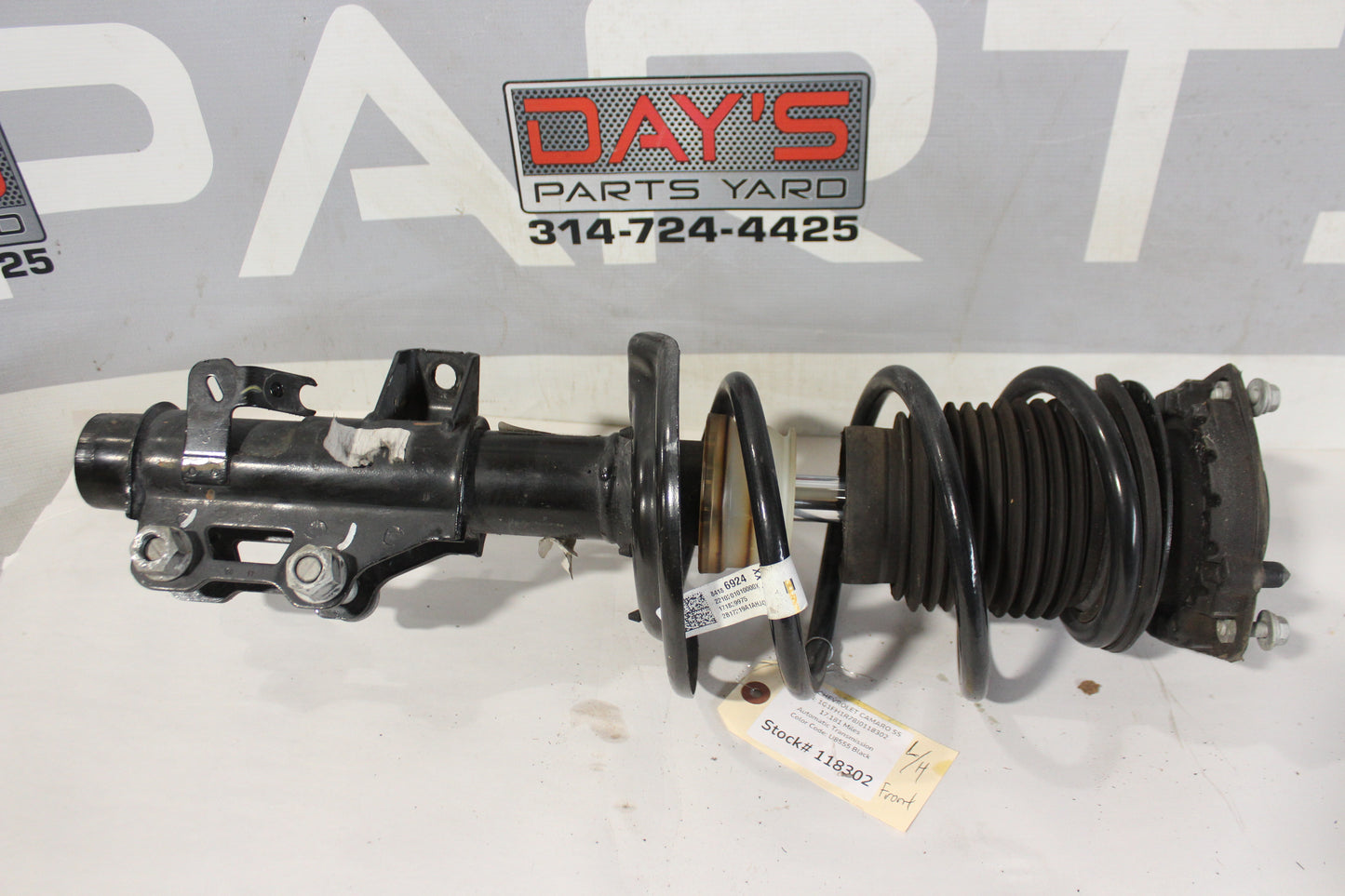 2018 Chevrolet Camaro SS Front LH Driver Front Strut OEM