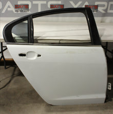 2009 Pontiac G8 GT Rear RH Passenger Door White 92161310 OEM - Day's Parts Yard