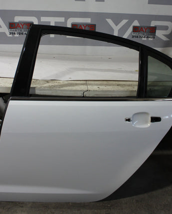 2016 Chevy SS Sedan Rear LH Driver Door White OEM