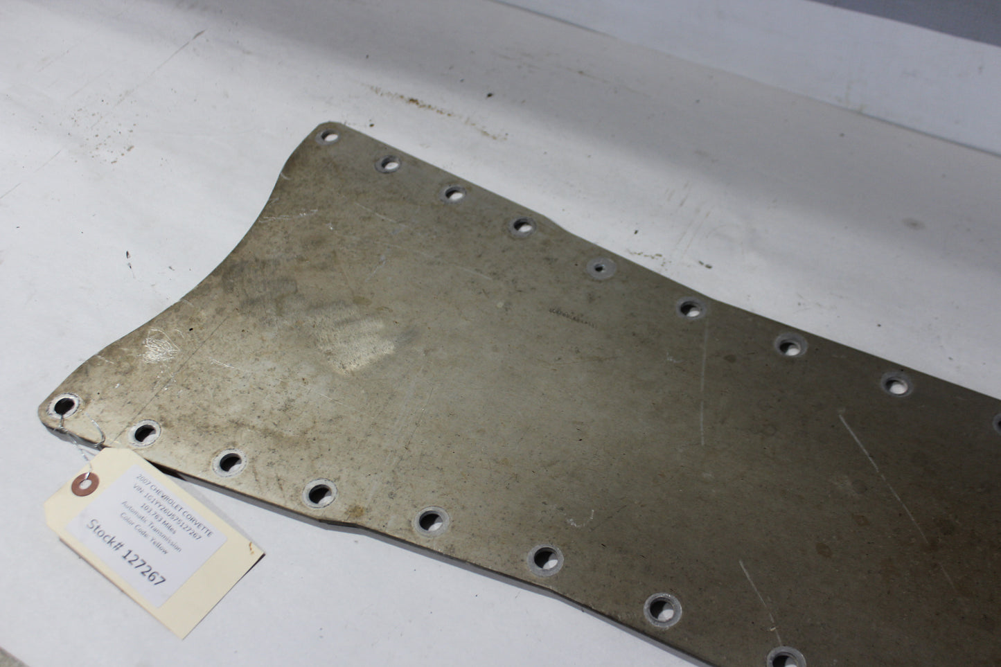 2007 Chevy Corvette C6 Torque Tube Tunnel Cover Shield 15318293 OEM - Day's Parts Yard