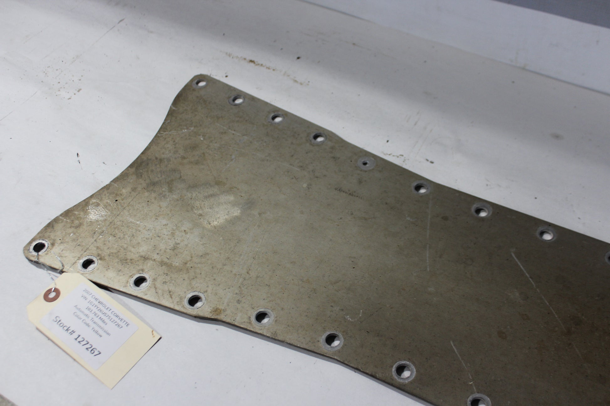2007 Chevy Corvette C6 Torque Tube Tunnel Cover Shield 15318293 OEM - Day's Parts Yard