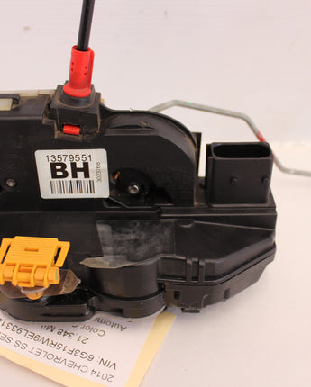 2014 Chevy SS Sedan LH Driver Rear Door Lock Actuator 13579551 OEM