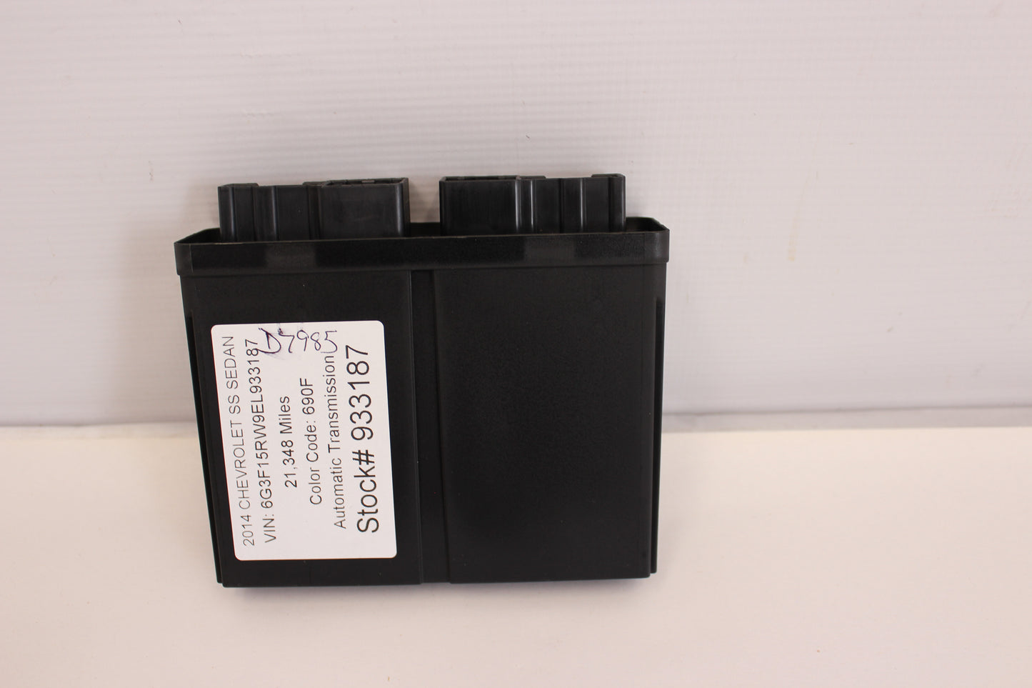 2014 Chevy SS Sedan Keyless Entry Control Module 13580551 OEM