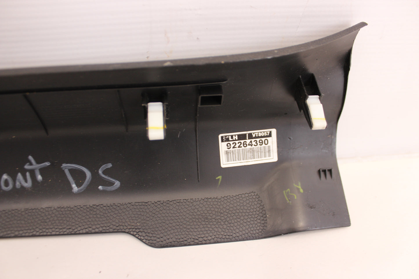 2014 Chevy SS Sedan Front LH Driver Carpet Retainer 92264390 OEM