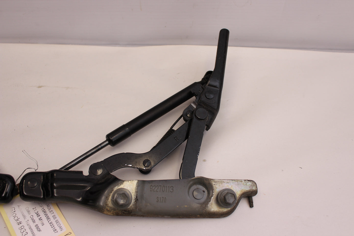2014 Chevy SS Sedan Trunk Hinges Set 92270114 92270113 OEM