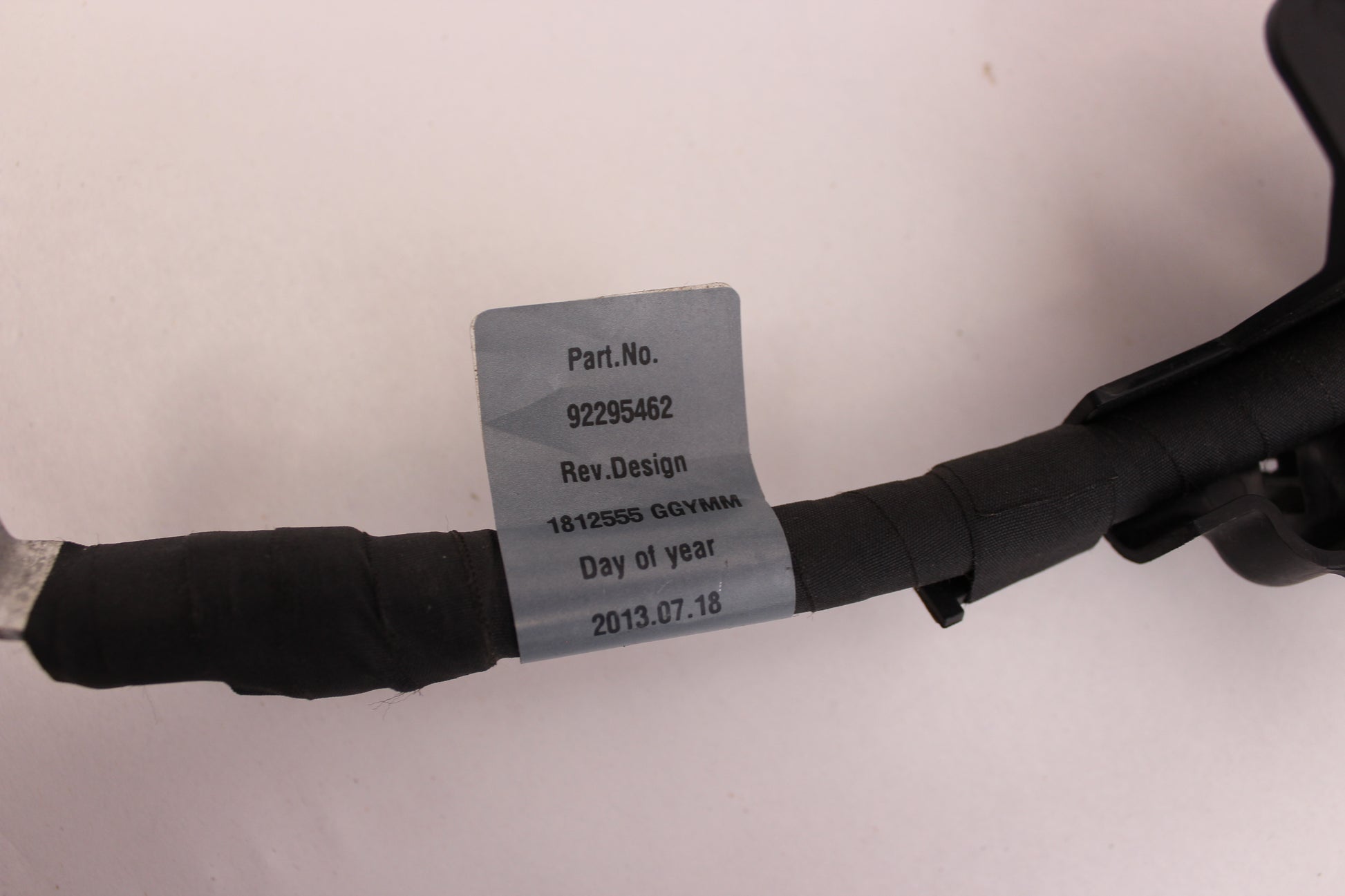 2014 Chevy SS Sedan Negative Battery Cable Harness 92295462 OEM - Day's Parts Yard