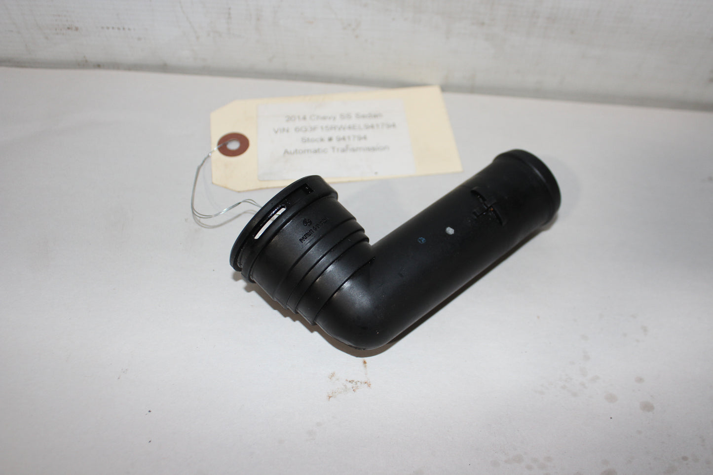 2015 Chevy SS Sedan Lower Radiator Coolant Hose Elbow OEM
