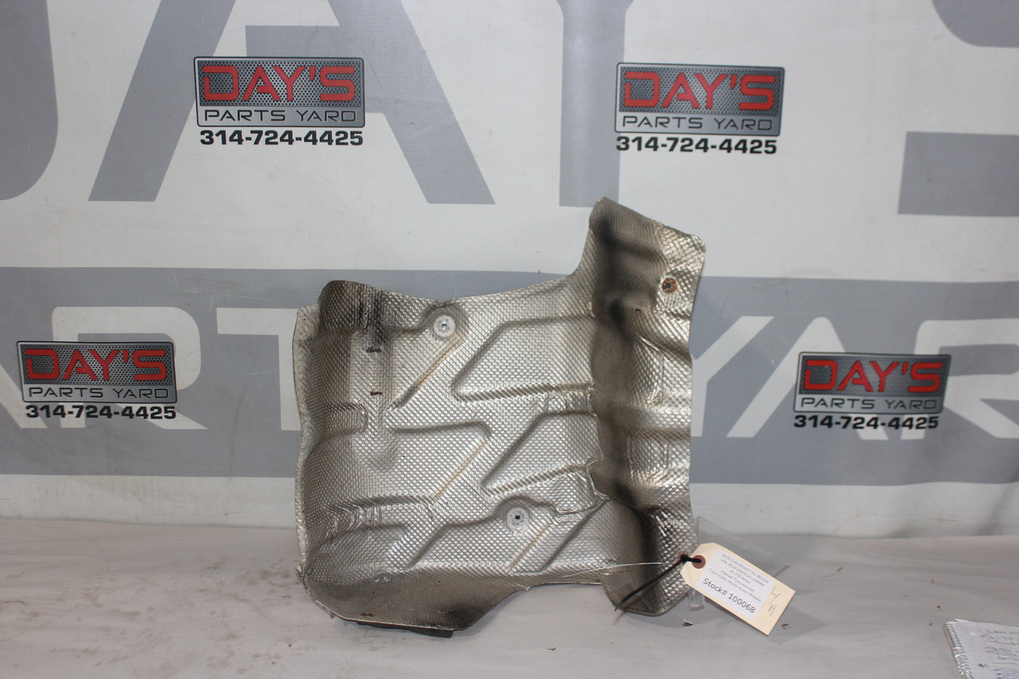 2015 Chevy SS Sedan LH Driver Exhaust Muffler Heat Shield OEM