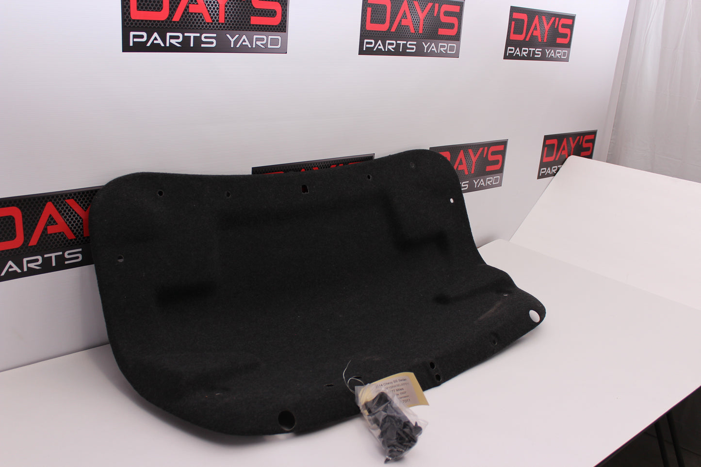 2014 Chevy SS Sedan Trunk Lid Liner Carpet 92264602 OEM - Day's Parts Yard