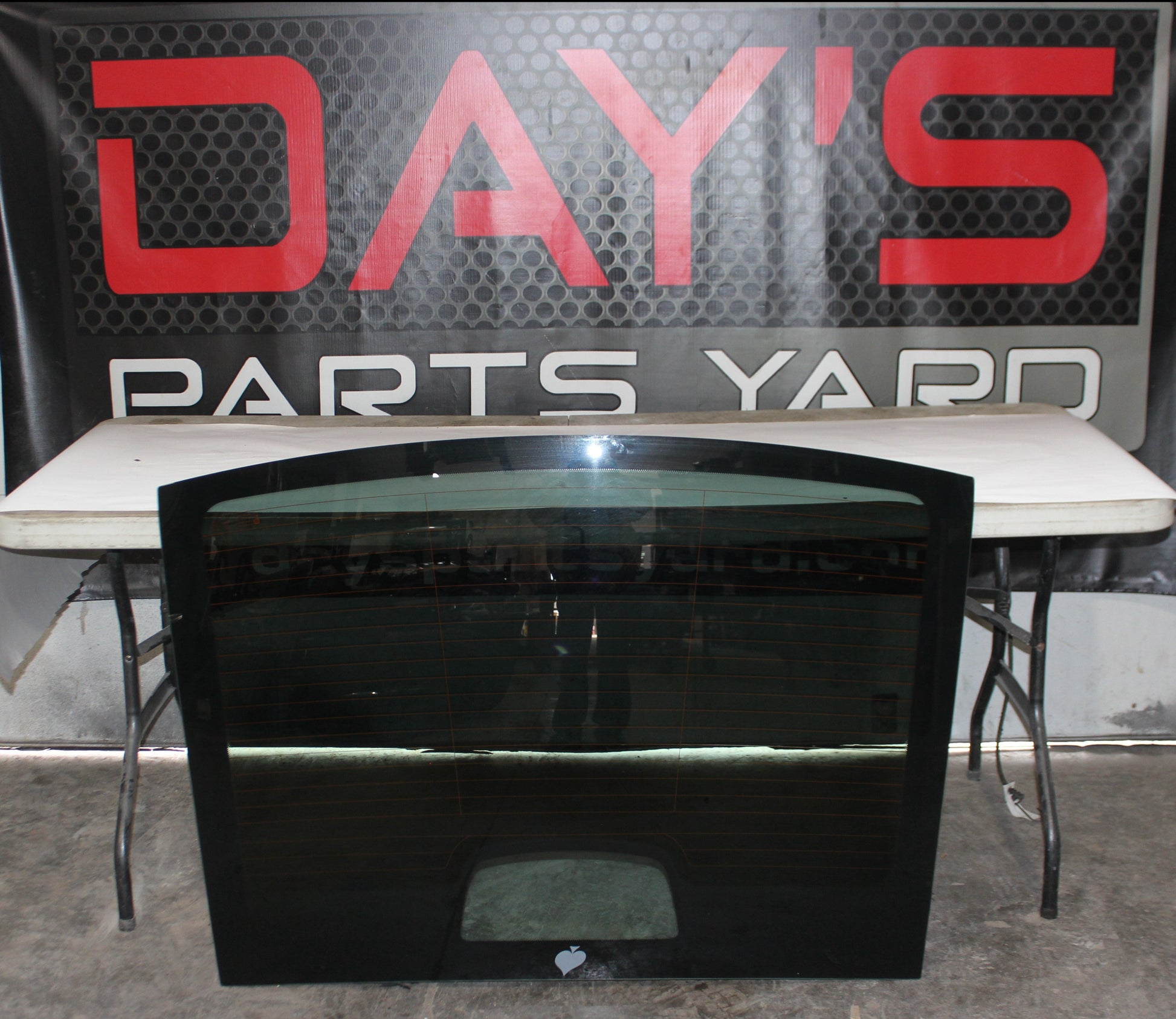 2015 Chevy SS Sedan Rear Back Glass Window OEM - Day's Parts Yard