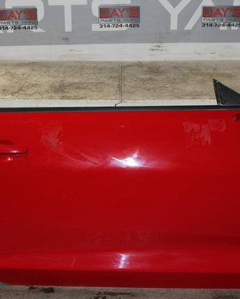 2018 Chevy Camaro SS 1LE Front RH Passenger Door Red OEM