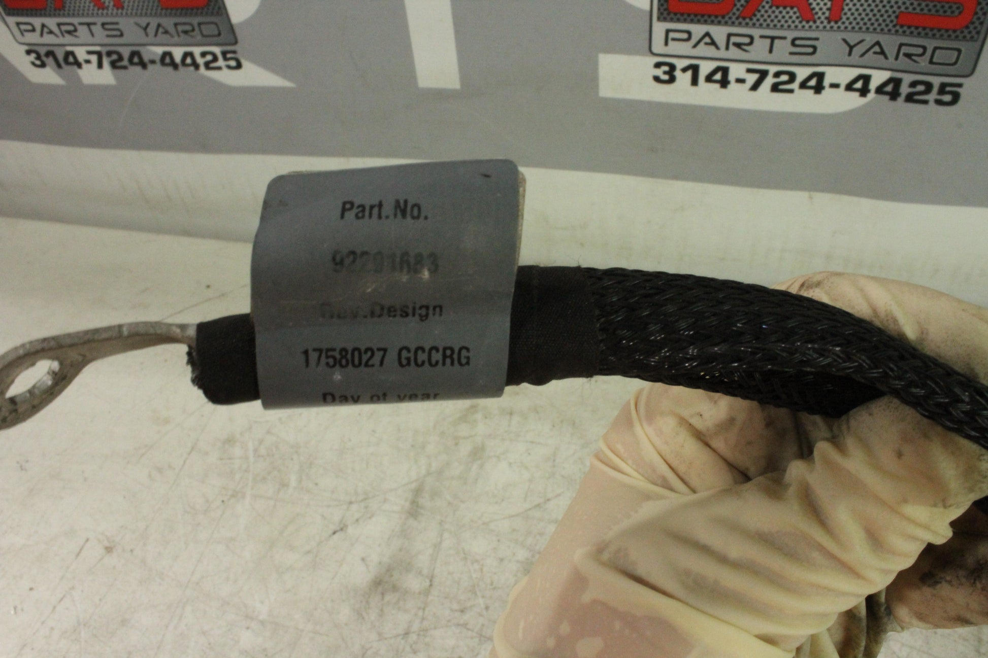 2015 Chevy SS Sedan Negative Battery Cable 92291683 OEM - Day's Parts Yard
