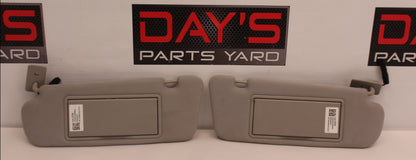 2015 Chevy SS Sedan RH & LH Sun Visor Sunvisor Set OEM - Day's Parts Yard
